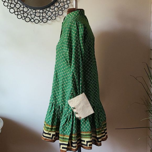 Unique Mini Dress with Button Cuffs S - Picture 5 of 6